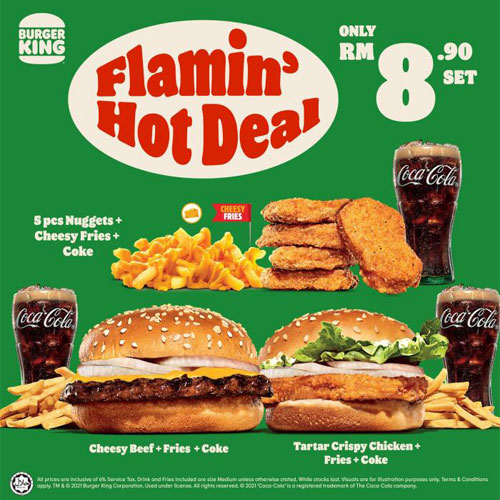 BK Flamin’ Hot Deals Promotion